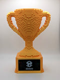 Gold Voxel Trophy - Customizable