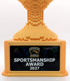 Gold Voxel Trophy - Customizable