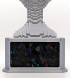 Silver Voxel Trophy - Customizable