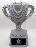 Silver Voxel Trophy - Customizable