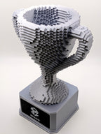 Silver Voxel Trophy - Customizable