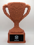 Bronze Voxel Trophy - Customizable