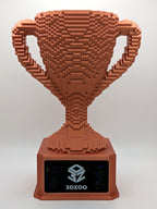 Bronze Voxel Trophy - Customizable