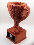 Bronze Voxel Trophy - Customizable