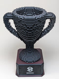 Red/Black Voxel Trophy - Customizable